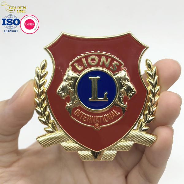 Customized 3d Soft Enamel Souvenir City Refrigerator Magnet Custom Logo Metal