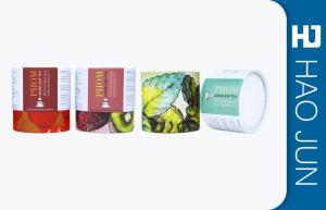 Wholesale Custom Cardboard Cylinder Tubes Box Glossy Lamination For Tea Package from china suppliers
