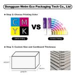 Custom Logo Printing Disposable Kraft Paper Fast Food Box for Customized White