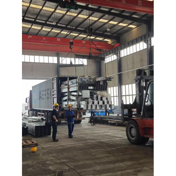 Galvanized Customized Steel Structured Buildings For Poultry Farms