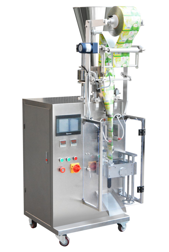Small Size 304SS VFFS Packaging Machine Automatic Granule Salt Sachet Packing Machine