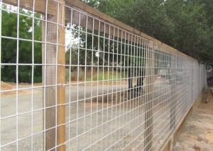 Wholesale 4x4 Galvanized Welded Wire Mesh Panels 14 Gauge 2m Length Hog Wire Fence Panels from china suppliers