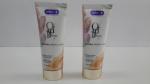 Coating Aluminum Cosmetic Packaging Oval Tube Silkscreen Printing On Silver Cold