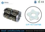 Sharp High Accuracy 5pt Scarifier TCT Tungsten Carbide Cutters With Good