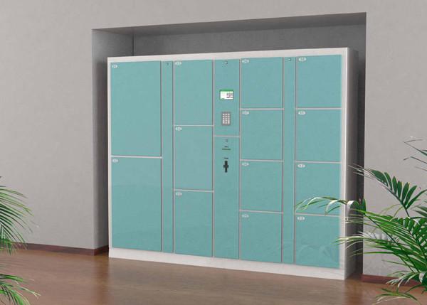 Indoor LCD Screen Office Digital Locker for Documents Safety Smart Password