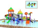 Colorful Aqua Playground Swimming Pool Water Slides