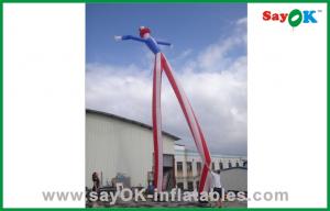 China Air Tube Dancer 9M Wacky Waving Inflatable Arm Flailing Tube Man , Small Air Dancer on sale