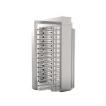 Retractable Access Control Turnstile 304 Stainless Steel Swing Gate with