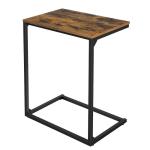 C-shaped End Table Furniture, Particleboard Side Table, Industrial Side Table