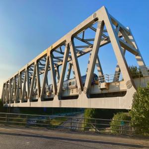 Wholesale Prefabricated Steel Truss Pedestrian Bridge , H Steel Bailey Bridge from china suppliers