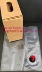 2L 3L 5L plastic valve wine bag in box water dispenser laminated aluminum bib