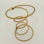 High-temperature Gold-plated Springs For Sofa Cushion And Furniture