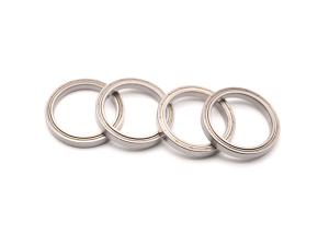 Wholesale 2RS Shield Size 15*21*4mm Miniature Ball Bearings High Rotating Speed With Small Torque from china suppliers