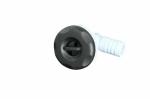 Clear Mini - Storm Directional 3 1/2" Hot Tub Jets With 6 - Spoke Stainless