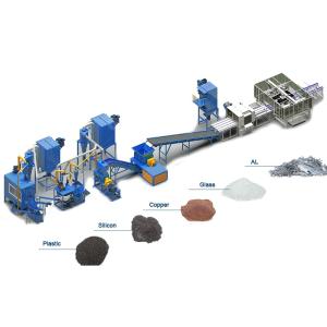 Wholesale Industrial Machinery to Recycle Solar Panels 200-1000kg/h Capacity for Sustainability from china suppliers