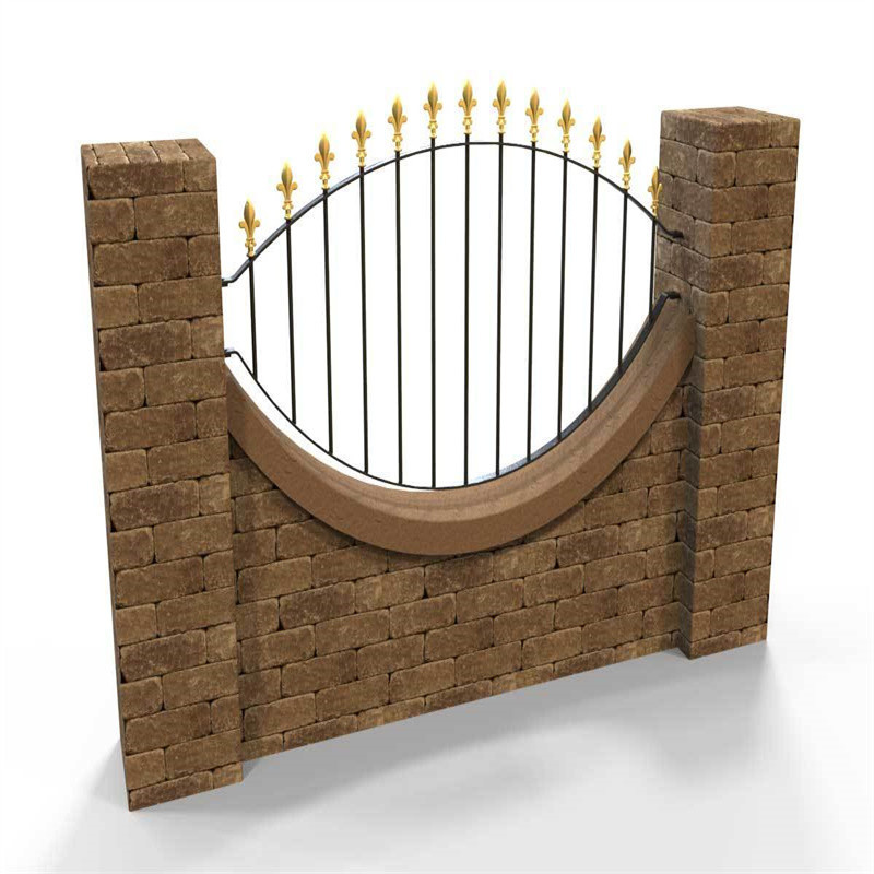 Popular Style Design Railing Steel Powder-Coated Railing Classical design