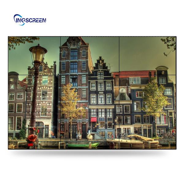 HD 2x2 3x3 LCD Video Wall 49 Inch Led Digital Signage Display For Advertising