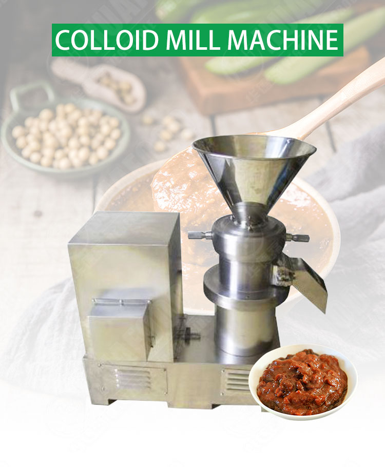 Stainless Steel Food Grinding Machine Peanut Butter Making Machine