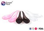 Food Grade Disposable Plastic Ice Cream Spoons For Dessert / Cake