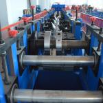 Cold Rolled Lipped CZ Purlin Roll Forming Machine , Galvanized Cold Forming