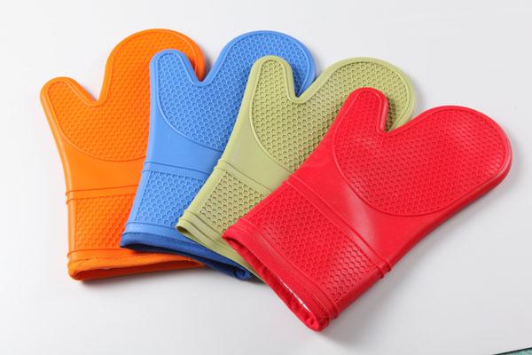 Quality silicone oven mitts/ oven glove OEM offer  material:cotton+silicone for sale