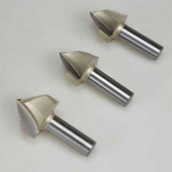 Arden Woodworking CNC Engraving Drill Bit 3D 90 Degree Carbide V Type Engraving Milling Cutter