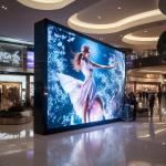 Indoor P6 Full Color LED Display Screen For Shopping Mall Display