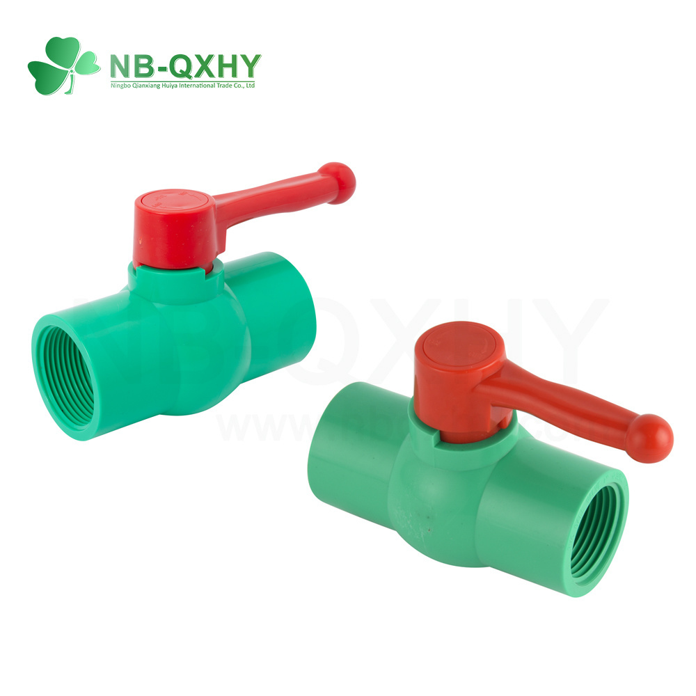 Wholesale Green Plastic PVC/UPVC Threaded Octagonal Ball Valve for Bangladesh