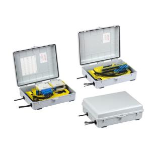 Wholesale 2 * 32 Fiber Distribution Box 48 Core Fiber Optic Junction Box For Outdoor / Indoor from china suppliers