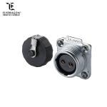 Waterproof Anti-creepage 2 pin DC Butt Joint Electrical Wiring Terminal Power