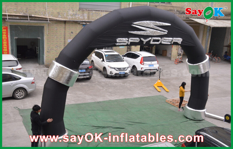 Inflatable Finish Arch Full Color Print Direct Inflatable Arch Welcome / Start / Finish Line Entrance Archway