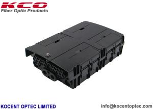 Wholesale FDB Outdoor Fiber Optic Terminal Box 24 Port KCO-NAP-0424B Anti UV Black Color from china suppliers