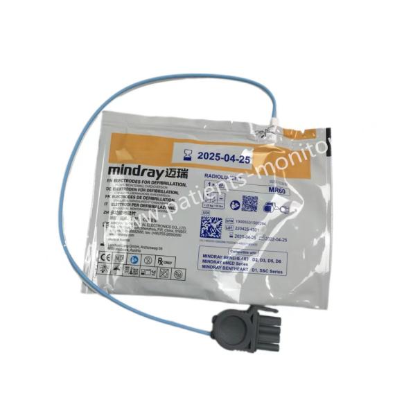 Mindray BeneHeart Defibrillator Electrode Pads Adult MR60 Set 5 Pieces