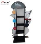 Eyecatching Wine Display Rack Metal Grape Wine Commercial Wine Floor Standing
