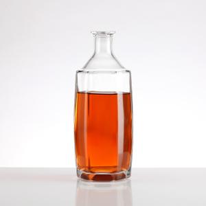 Wholesale Custom Logo ECO-Friendly 700ml Clear Bottles for Liquor in Super Flint Glass Material from china suppliers