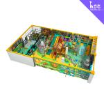 Forest Theme Indoor Play Structure Interactive Colorful For Children's