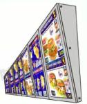 Restaurant Menu 6063 Aluminum Magnetic LED Light Box easy install and easy