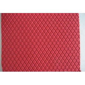 Anti Slip Neoprene Foam Rubber Sheet , 10MM Red Neoprene Sheet