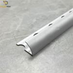 Round Thickness 0.9mm Metal Tile Trims Aluminum Ceramic Tile Corner