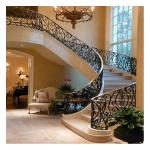20mm stair handrail Forging Aluminum Balcony Railing Iron Stair Balusters