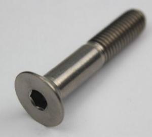 Wholesale Gr5 1mm Titanium Machine Screws DIN7991 High Strength Corrosion Resistance from china suppliers