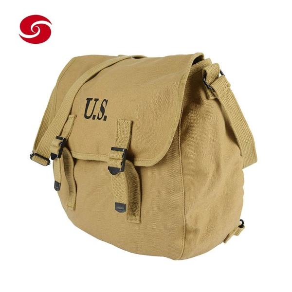 Ww2 Us M1936 Desert Outdoor Shoulder Strap Musette Bag Army Field Pack Canvas