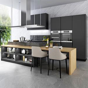 China High Gloss Lacquer Modular Kitchen Cabinets Trendy White Plywood Cupboards on sale