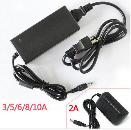 AC DC power adapter 2A 2.5A 3A wall mount power supply for CCTV LED strips with