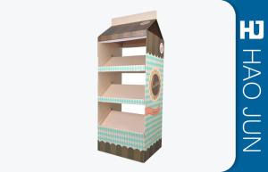 Wholesale Foldable / Portable Cardboard Pos Display Stands For Advertising , SGS FSC Listed from china suppliers