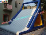 Customized Inflatable Water Toys / Water Trampoline With Slide For Kids