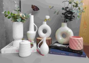 Wholesale Factory Direct Supply Classic Handmade Pottery Clay Flower Pot Porcelain Ceramic Statued Vase For Home Decor from china suppliers