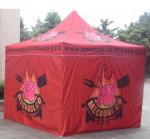 Red 10x10ft Easy Folding garden Pop Up Gazebo Tent Dye Sublimation Printing