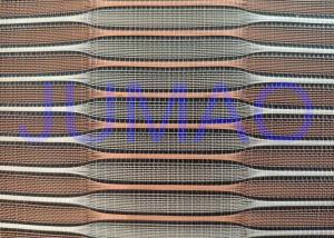 Wholesale Copper And Silver Color Metal Glass Laminated Glass Mesh Fabric from china suppliers