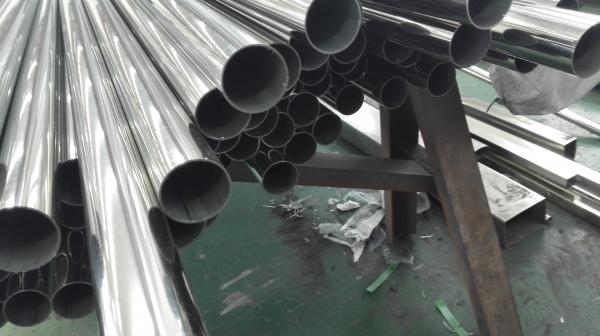Quality ASTM A544 304L Stainless Steel Welded Pipe For Stair Rail Heat Treatment for sale
